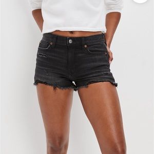 AE NE(x)t Level High-Waisted Denim Short Short Size 14
